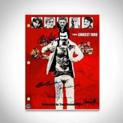 RARE-T NEW Longest Yard 1974 Transcript Limited Signature Edition Studio Licensed Custom Frame