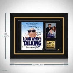 RARE-T Limited Edition Frames Look Who's Talking Transcript Limited Signature Edition Studio Licensed Custom Frame