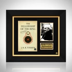 RARE-T Limited Edition Frames Lord Of The Rings The Fellowship Of The Ring Book Cover Photo Limited Signature Edition Studio Licensed Custom Frame