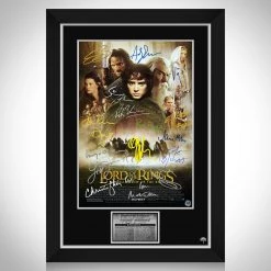 RARE-T Limited Edition Frames Lord Of The Rings The Fellowship Of The Ring Mini Poster Limited Signature Edition Studio Licensed Custom Frame 17 RARE-T Limited Edition Frames Lord Of The Rings The Fellowship Of The Ring Mini Poster Limited Signature Edition Studio Licensed Custom Frame