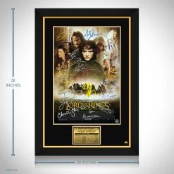 RARE-T Limited Edition Frames Lord Of The Rings The Fellowship Of The Ring Mini Poster Limited Signature Edition Studio Licensed Custom Frame 11 RARE-T Limited Edition Frames Lord Of The Rings The Fellowship Of The Ring Mini Poster Limited Signature Edition Studio Licensed Custom Frame