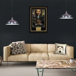 RARE-T Lord Of The Rings The Return Of The King Mini Poster Limited Signature Edition Studio Licensed Custom Frame Signature Edition Mini Poster