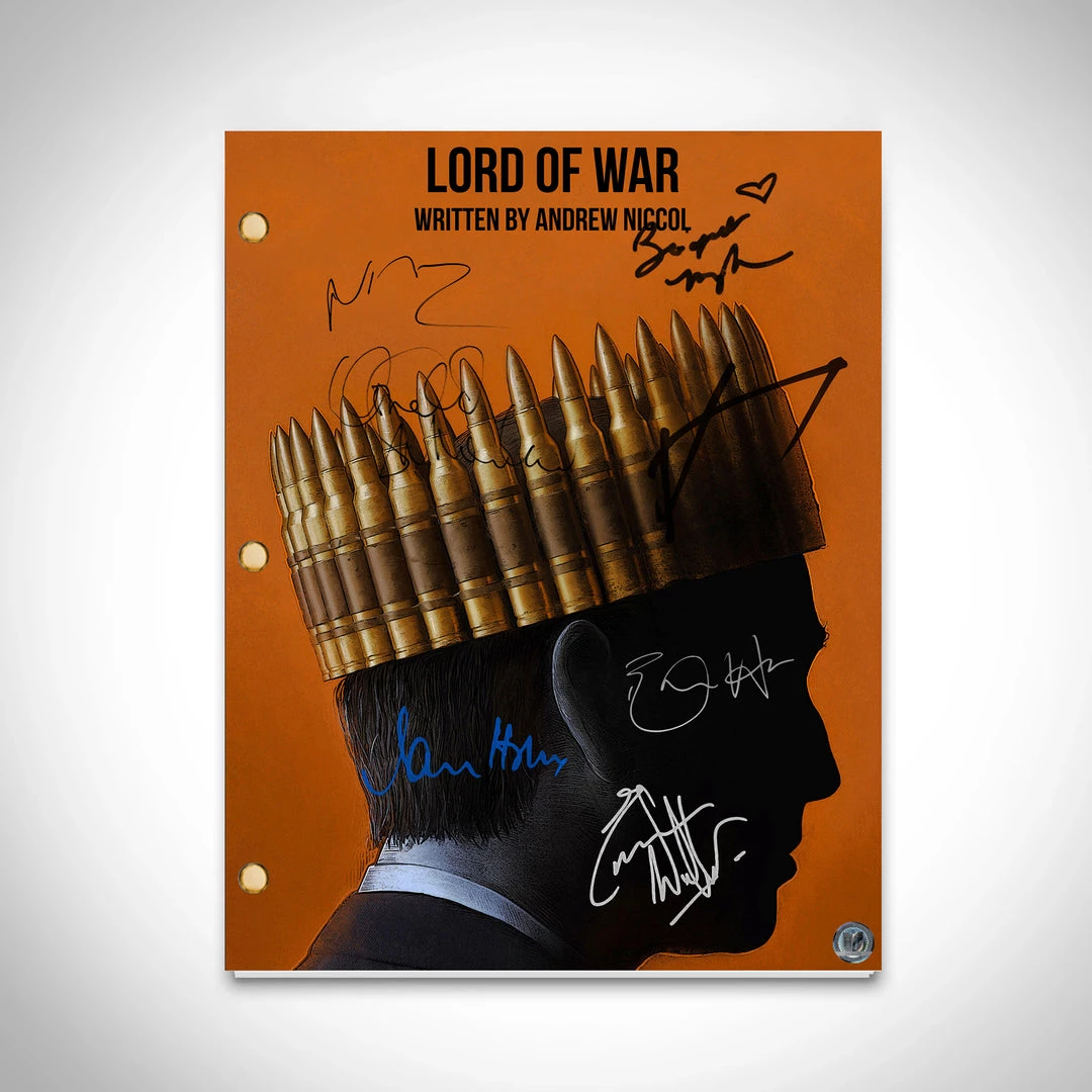 RARE-T Lord Of War Script Limited Signature Edition Studio Licensed Custom Frame 4 RARE-T Lord Of War Script Limited Signature Edition Studio Licensed Custom Frame