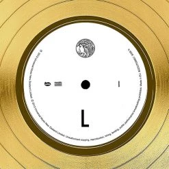 RARE-T Lorde - Pure Heroine Gold LP Limited Signature Edition Studio Licensed Custom Frame Limited Edition Frames