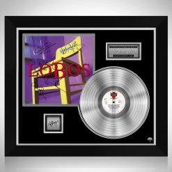 RARE-T Los Lobos - Kiko Platinum LP Limited Signature Edition Studio Licensed Custom Frame Limited Edition Frames