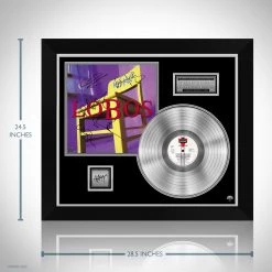 RARE-T Los Lobos - Kiko Platinum LP Limited Signature Edition Studio Licensed Custom Frame Limited Edition Frames