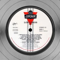 RARE-T Los Lobos - Kiko Platinum LP Limited Signature Edition Studio Licensed Custom Frame Limited Edition Frames