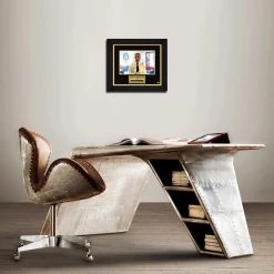 RARE-T Los Pollos Hermanos Gus Fring Limited Signature Edition Studio Licensed Photo Custom Frame