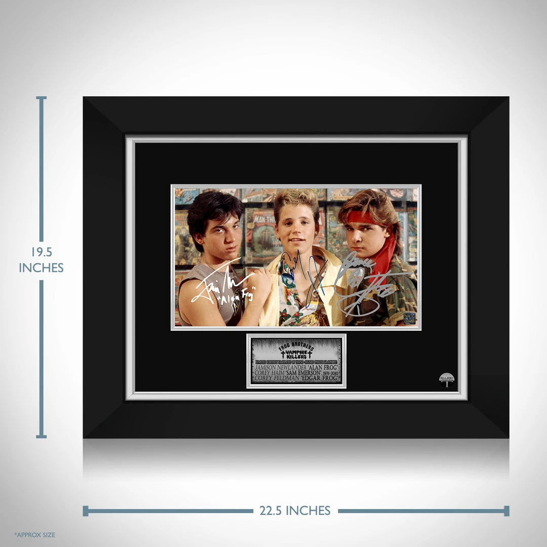 RARE-T The Lost Boys - The Frog Brothers Limited Signature Edition Studio Licensed Photo Custom Frame Limited Edition Frames 3 RARE-T The Lost Boys - The Frog Brothers Limited Signature Edition Studio Licensed Photo Custom Frame Limited Edition Frames