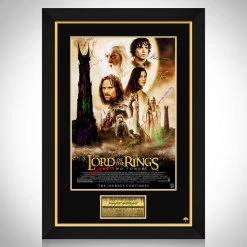 RARE-T Limited Edition Frames Lord Of The Rings - The Two Towers Limited Signature Edition Studio Licensed Movie Mini Poster Custom Frame