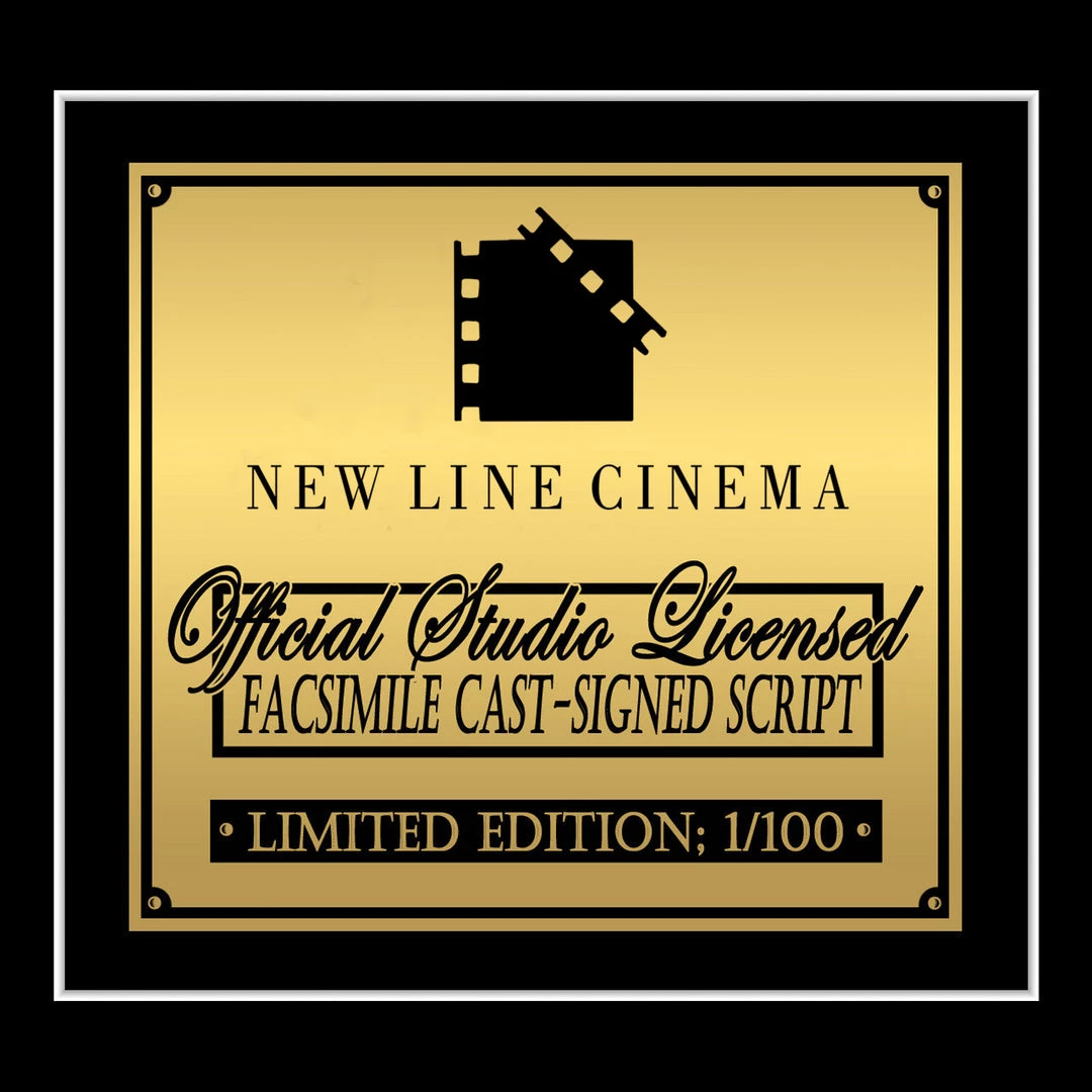 RARE-T The Lord Of The Rings The Fellowship Of The Ring Script Limited Signature Edition Studio Licensed Custom Frame 9 RARE-T The Lord Of The Rings The Fellowship Of The Ring Script Limited Signature Edition Studio Licensed Custom Frame