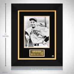 RARE-T New York Yankees - Lou Gehrig Photo Limited Signature Edition Studio Licensed Custom Frame 10 RARE-T New York Yankees - Lou Gehrig Photo Limited Signature Edition Studio Licensed Custom Frame