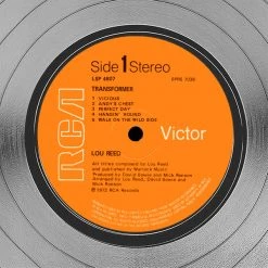 RARE-T Lou Reed - Transformer Platinum LP Limited Signature Edition Studio Licensed Custom Frame 14 RARE-T Lou Reed - Transformer Platinum LP Limited Signature Edition Studio Licensed Custom Frame