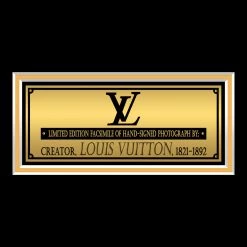 RARE-T Louis Vuitton Photo Limited Signature Edition Studio Licensed Custom Frame Limited Edition Frames 15 RARE-T Louis Vuitton Photo Limited Signature Edition Studio Licensed Custom Frame Limited Edition Frames