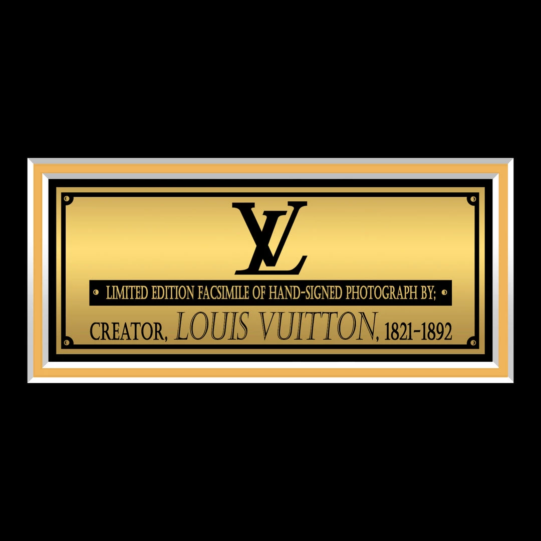RARE-T Louis Vuitton Photo Limited Signature Edition Studio Licensed Custom Frame Limited Edition Frames 7 RARE-T Louis Vuitton Photo Limited Signature Edition Studio Licensed Custom Frame Limited Edition Frames