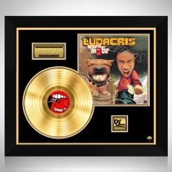 RARE-T Limited Edition Frames Ludacris - Word Of Mouf Gold LP Limited Signature Edition Studio Licensed Custom Frame