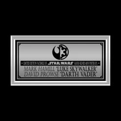 RARE-T Ready To Ship! - Star Wars Luke Vs Darth Vader Mini Poster Limited Signature Edition Studio Licensed Custom Frame Ready To Ship! 48 Hour Shipping!