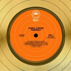 RARE-T Lynda Carter - Portrait Gold LP Limited Signature Edition Studio Licensed Custom Frame Limited Edition Frames