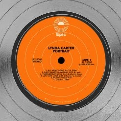 RARE-T Lynda Carter - Portrait Platinum LP Limited Signature Edition Studio Licensed Custom Frame