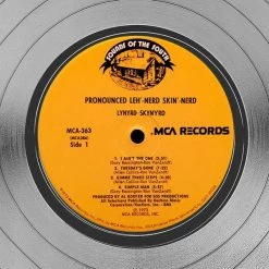 RARE-T Lynyrd Skynyrd Pronounced LŽ?h-'n??rd 'Skin-'n??rd Platinum LP Limited Signature Edition Licensed Custom Frame Limited Edition Frames