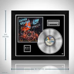RARE-T Lynyrd Skynyrd - Southern By The Grace Of God Platinum LP Limited Signature Edition Studio Licensed Custom Frame Limited Edition Frames