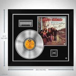 RARE-T Lynyrd Skynyrd Pronounced LŽ?h-'n??rd 'Skin-'n??rd Platinum LP Limited Signature Edition Licensed Custom Frame Limited Edition Frames