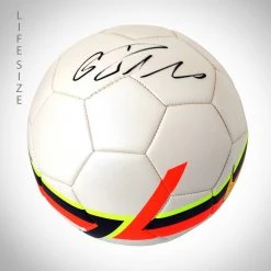 PPC Signed Memorabilia Cristiano Ronaldo - Certified Manchester United PSA/DNA Authenticated Hand-Signed Soccer Ball Custom Museum Display