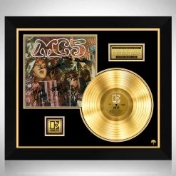 RARE-T MC5 - Kick Out The Jams Gold LP Limited Signature Edition Studio Licensed Custom Frame
