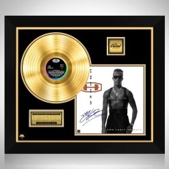 Rare-T MC Hammer Too Legit To Quit Limited Signature Edition Studio Licensed Gold LP Custom Frame