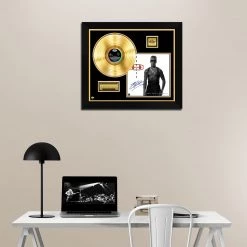 Rare-T MC Hammer Too Legit To Quit Limited Signature Edition Studio Licensed Gold LP Custom Frame
