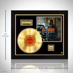 RARE-T MC Solaar - Prose Combat Gold LP Limited Signature Edition Studio Licensed Custom Frame