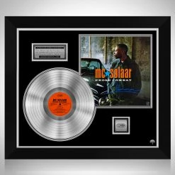 RARE-T Limited Edition Frames MC Solaar - Prose Combat Platinum LP Limited Signature Edition Studio Licensed Custom Frame