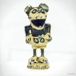 Collectible Statues Rare-T Exclusive 'Primitive Civilian Cast Mickey Mouse 1930-1950' Museum Display