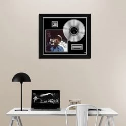 RARE-T Mac Demarco - Salad Days Platinum LP Limited Signature Edition Studio Licensed Custom Frame Limited Edition Frames