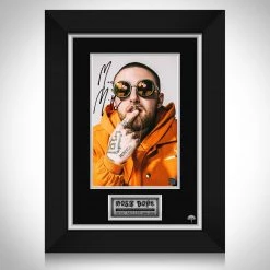 RARE-T Limited Edition Frames Mac Miller Memorial Photo Limited Signature Edition Studio Licensed Custom Frame