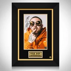 RARE-T Limited Edition Frames Mac Miller Memorial Photo Limited Signature Edition Studio Licensed Custom Frame