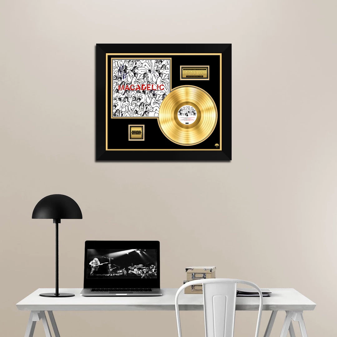 RARE-T Limited Edition Frames Mac Miller - Macadelic Gold LP Limited Signature Edition Studio Licensed Custom Frame 2 RARE-T Limited Edition Frames Mac Miller - Macadelic Gold LP Limited Signature Edition Studio Licensed Custom Frame