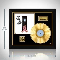 RARE-T Mac Miller Swimming Gold LP Limited Signature Edition Studio Licensed Custom Frame Limited Edition Frames