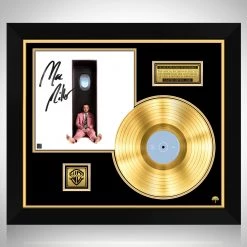 RARE-T Mac Miller Swimming Gold LP Limited Signature Edition Studio Licensed Custom Frame Limited Edition Frames