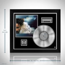 RARE-T Macy Gray - On How Life Is Platinum LP Limited Signature Edition Studio Licensed Custom Frame 12 RARE-T Macy Gray - On How Life Is Platinum LP Limited Signature Edition Studio Licensed Custom Frame