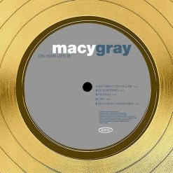 RARE-T Limited Edition Frames Macy Gray - On How Life Is Gold LP Limited Signature Edition Studio Licensed Custom Frame