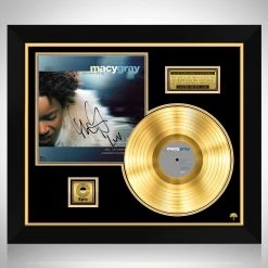 RARE-T Limited Edition Frames Macy Gray - On How Life Is Gold LP Limited Signature Edition Studio Licensed Custom Frame