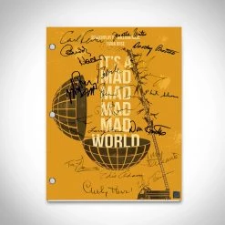 RARE-T It’s A Mad, Mad, Mad Mad World Transcript Limited Signature Edition Studio Licensed Custom Frame Limited Edition Frames