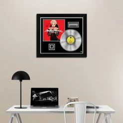RARE-T Limited Edition Frames Madonna - You Can Dance Platinum LP Limited Signature Edition Studio Licensed Custom Frame