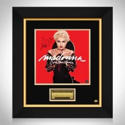 RARE-T Madonna - You Can Dance LP Cover Limited Signature Edition Studio Licensed Custom Frame