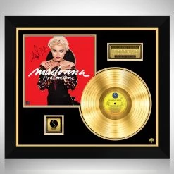 RARE-T Limited Edition Frames Madonna - You Can Dance Gold LP Limited Signature Edition Studio Licensed Custom Frame