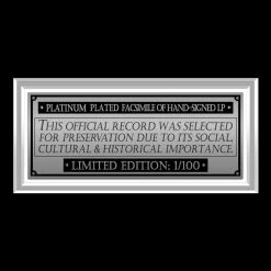 Rare-T Madonna True Blue Limited Signature Edition Studio Licensed Platinum LP Custom Frame Limited Edition Frames