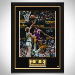 RARE-T Sports Memorabilia Los Angeles Lakers Magic Johnson Limited Signature Edition Studio Licensed Movie Mini Poster Custom Frame