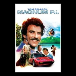 RARE-T Limited Edition Frames Magnum PI Transcript Limited Signature Edition Studio Licensed Custom Frame