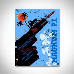 RARE-T Limited Edition Frames Magnum PI Transcript Limited Signature Edition Studio Licensed Custom Frame